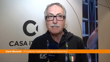 Beninati "Sogno badminton azzurro a Parigi"
