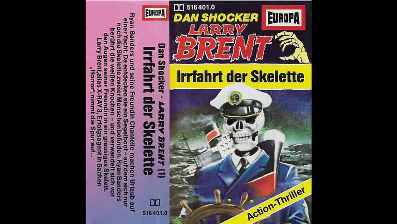 Larry Brent Folge 1: Irrfahrt der Skelette 1983, komplett HQ Audio