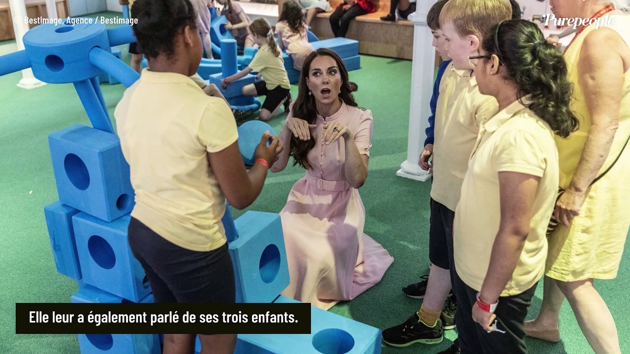 "Ne le dis à personne, chut !" : Kate Middleton face à un enfant beaucoup trop curieux, elle répond à sa question indiscrète