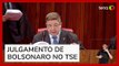 Em julgamento no TSE, ministro diverge de relator e vota contra tornar Bolsonaro inelegível