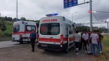 Le véhicule des jeunes partis en vacances à Samsun s'est renversé： 3 blessés