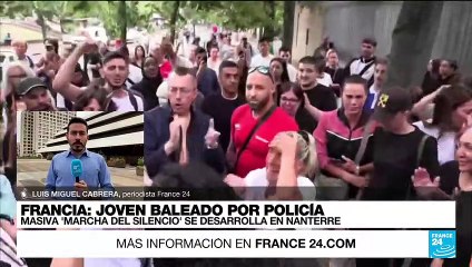 Informe desde Nanterre: autoridades disuelven marcha en honor a joven asesinado por policía