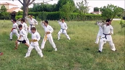 Saint-Mamert : fin de saison pour le club de karaté