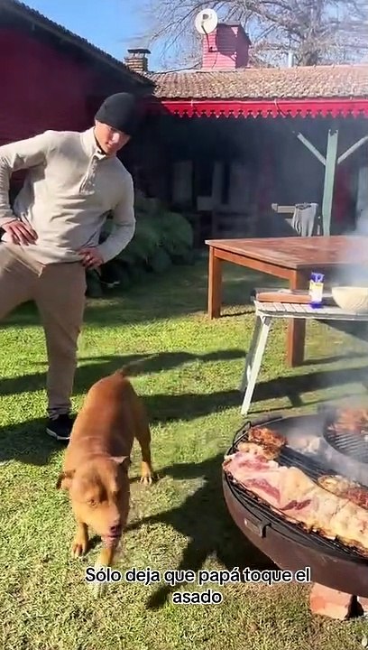 Only Dad Can Touch The Grill