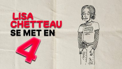 Bande dessinée - "Mes 14 ans" Lisa Chetteau se met en 4