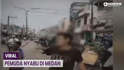 OKEFLASH: Video Viral Pemuda Nyabu di Medan