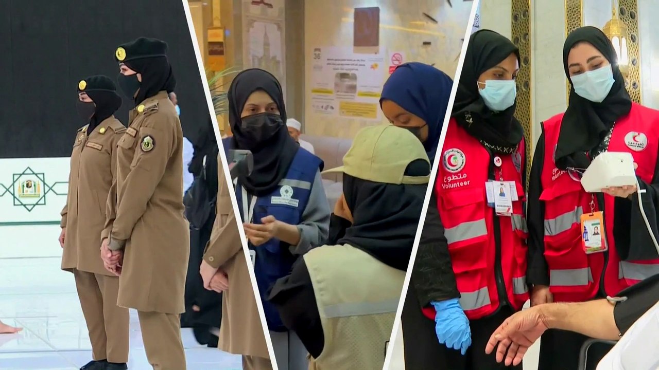 العربية تلتقي عددا من النساء اللاتي يخدمن حجاج بيت الله