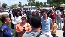 Il y avait des tensions dans le programme des vacances où le président provincial de l'AKP a manifesté à Çorum.
