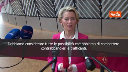 Download Video: Migrazione, Von der Leyen: Combattere trafficanti, fermare criminalit? organizzata