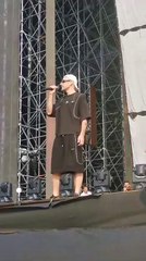 Mr. Rain prova sul palco del Concertone  a Palermo