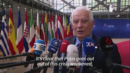 'Weaker Putin is a greater danger': EU's Borrell