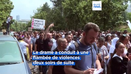 Des violences lors de la marche blanche en hommage à Nahel, à Nanterre