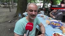 Tatili İstanbul'da geçirenler piknik alanlarına akın etti