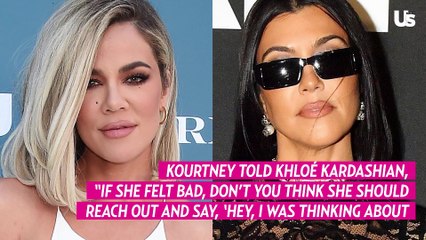 Kourtney Kardashian Breaks Down Why Kim Kardashian Is 'So Intolerable' to Speak With Amid Feud