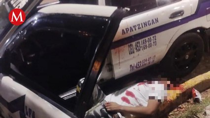 Asesinan a dos taxistas de manera simultanea en Apatzingán