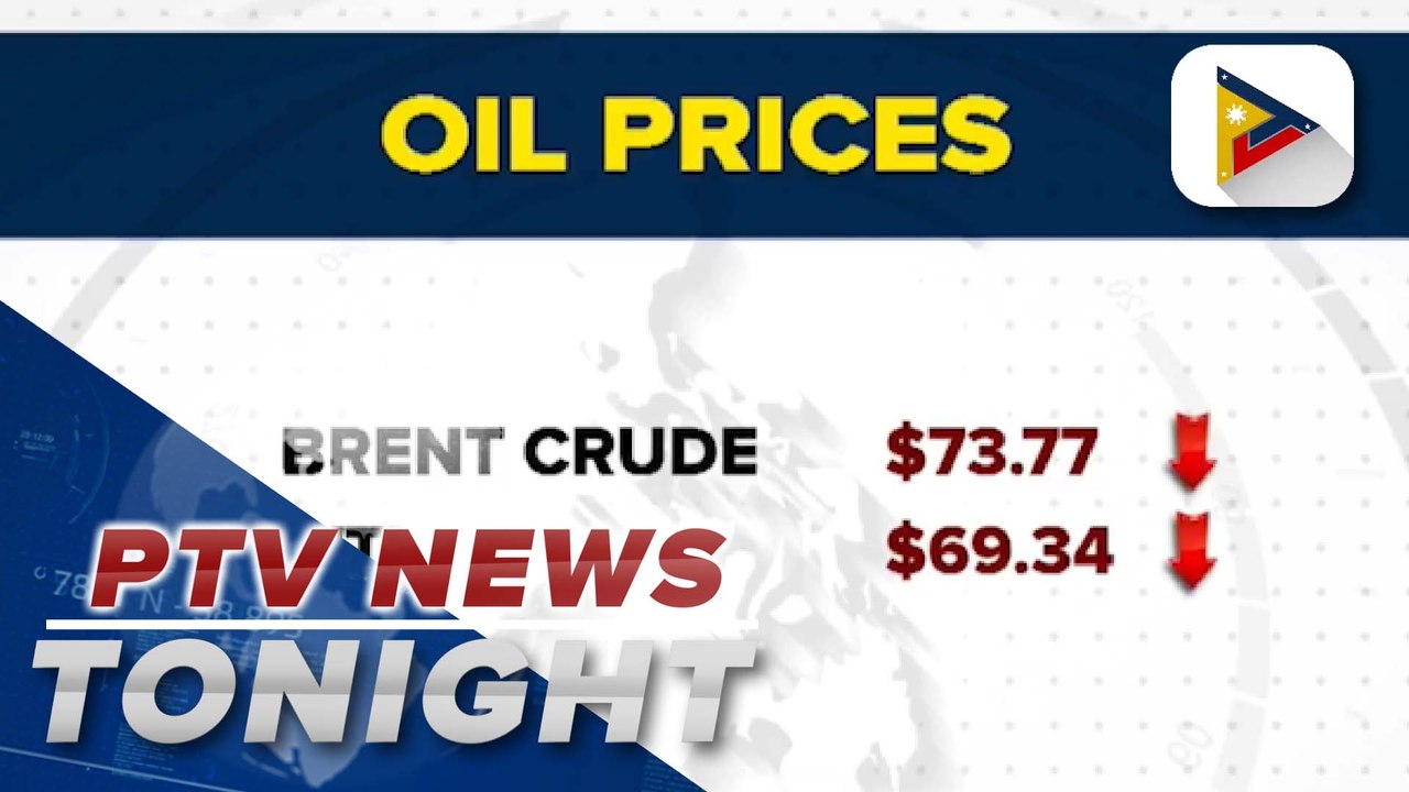 Oil prices fall over concerns over further interest hikes, weaker demand