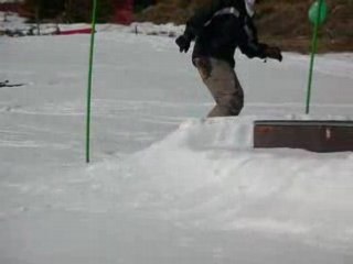 tailslide en snow