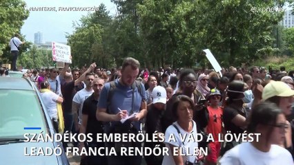 Letartóztatták a rendőrt, aki Párizs Nanterre kerületében lelőtt egy kamaszt