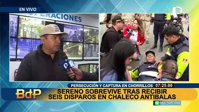 Chorrillos: sujeto que disparó a sereno pertenecería a banda delincuencial