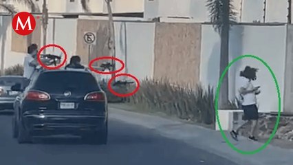 Detienen a 7 adolescentes por disparar a peatones con armas de gotcha en Querétaro