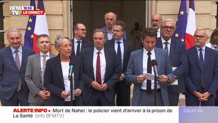 Mort de Nahel: "Les violences ne résoudront rien", affirme David Lisnard (président de l'Association des maires de France)