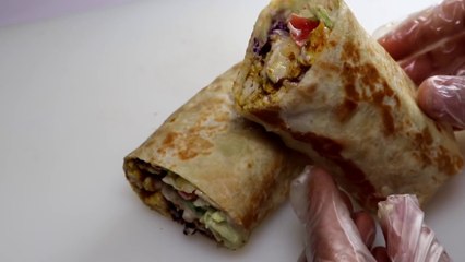 Chicken Wrap, Quick And Easy Recipe