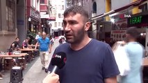 Il a été poignardé plusieurs fois à Taksim, il a raconté cette nuit