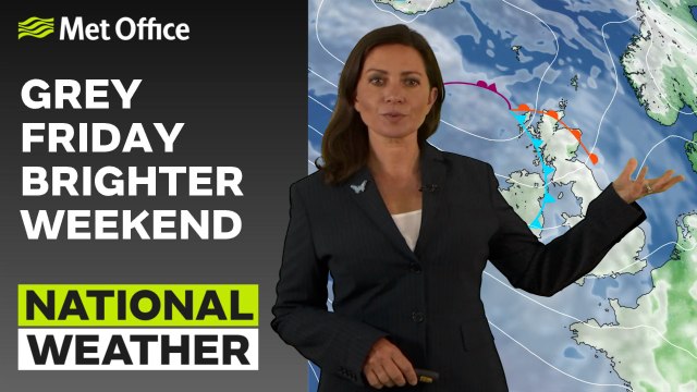 Met Office Evening Weather Forecast 29/06/23 – Grey Friday Brighter Weekend