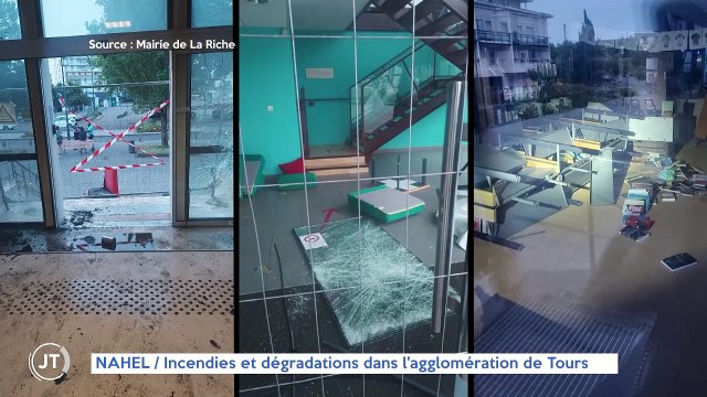 NAHEL / Incendies et dégradations dans l'agglomération de Tours