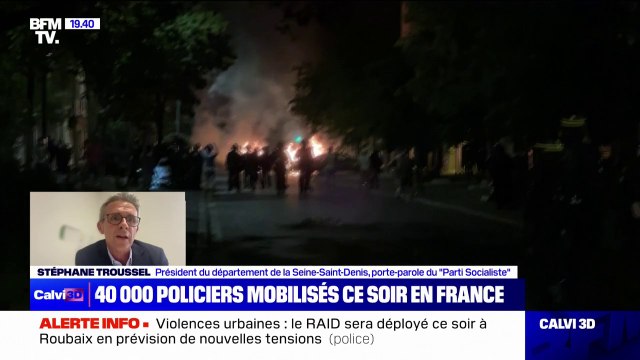 Violences en Île-de-France: Ce sont d'abord les habitants des quartiers populaires qui en font les frais , pour le président PS du département de la Seine-Saint-Denis