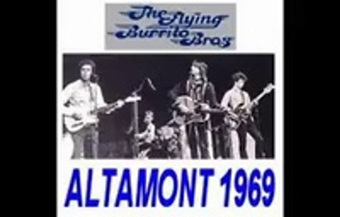 Flying Burrito Brothers bootleg Altamont Freeway, Tracy, CA, 1206