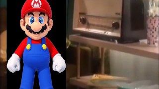 Mario Touches His Father's Radio #3
