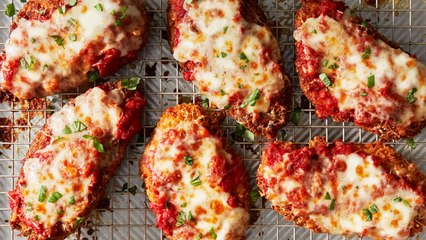 We're Obsessed With How Perfectly Crispy Our Chicken Parmesan Is