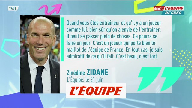 Zinédine Zidane : « Bien sûr qu'on a envie d'entraîner Mbappé » - Foot - équipe de France