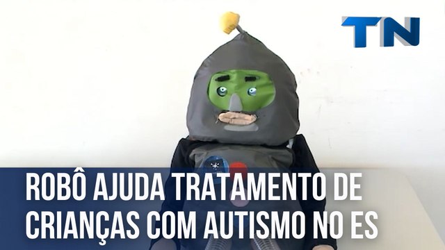 Robô ajuda tratamento de crianças com autismo no ES