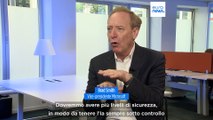 L'intelligenza artificiale non è un rischio esistenziale per l'umanità, dice Brad Smith