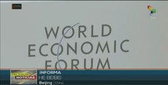 China abre sus puertas al 14º Foro Económico Mundial de Davos