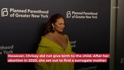 Surprise! Chrissy Teigen and John Legend Had A Baby
