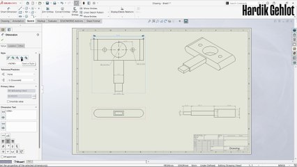 Solidworks 2023 Drawing Beginner's Guide