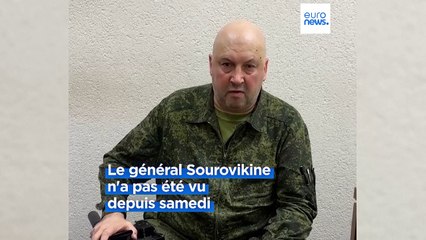 Le général russe Sergueï Sourovikine aurait été arrêté dans le cadre de la mutinerie de Wagner