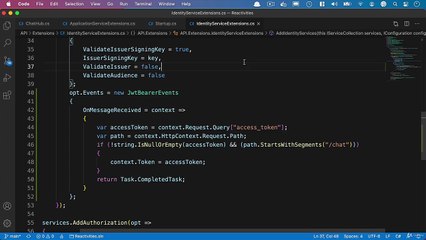 Net. Core and React SignalR - Adding SignalR to the client