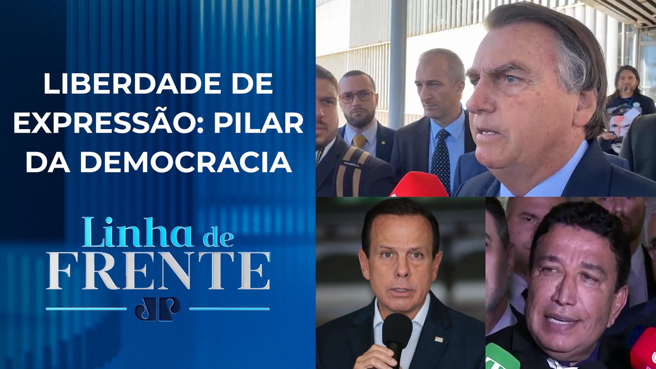 Bolsonaro, João Doria e Magno Malta apoiam Jove...