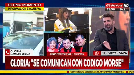 Mamá de Cecilia: "Estoy segura que los Sena la hicieron desaparecer a mi hija"