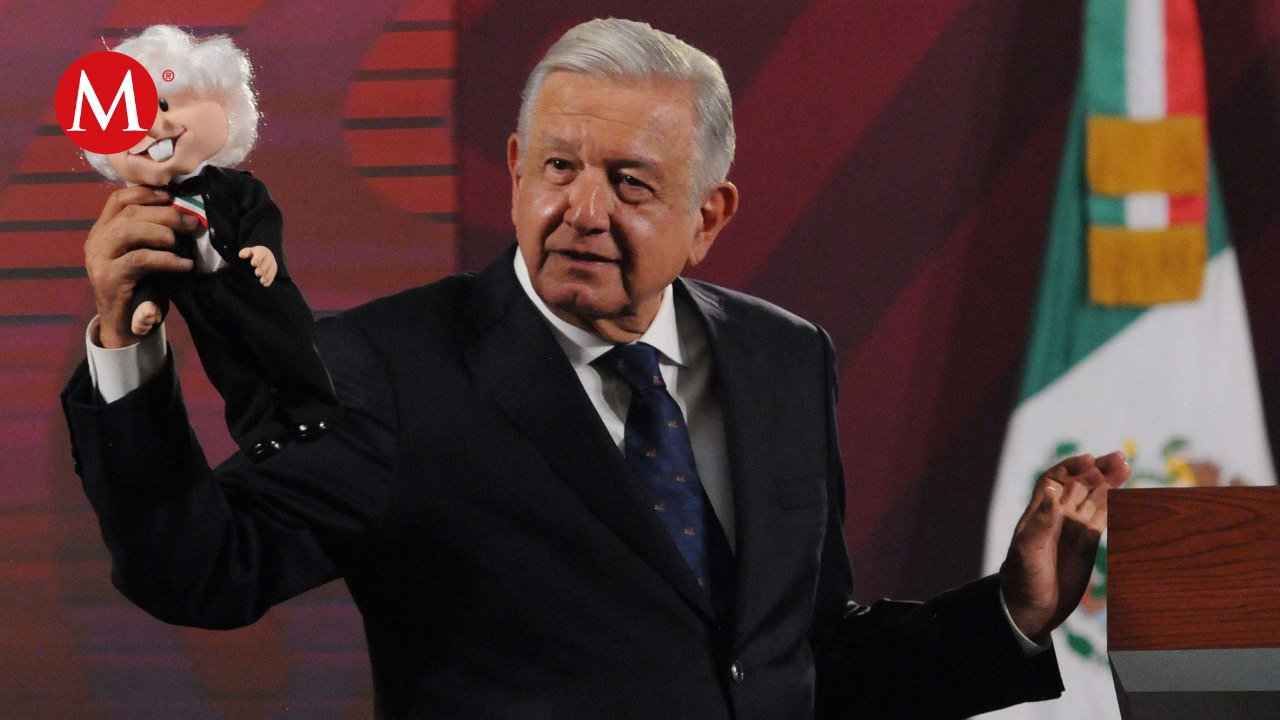 ¡Uy! Los "conservas" se enfadaron porque saqué al ‘amlito’ parlante, dice AMLO