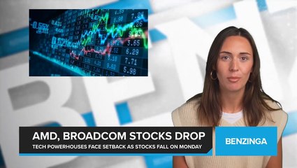 Tech Giants AMD and Broadcom Face Setback as Stocks Fall on Monday