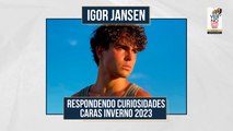 IGOR JANSEN CONTA CURIOSIDADES SOBRE A VIDA PESSOAL E PROFISSIONAL | CARAS INVERNO