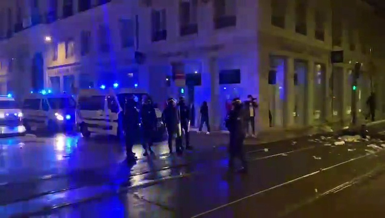 saint Étienne violences centre ville