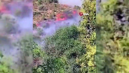 Les pilotes ont protégé le drapeau turc dans le feu