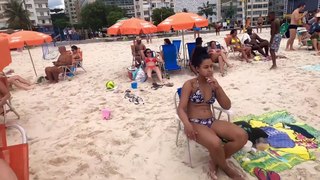 Copacabana Beach Rio de Janeiro Brazil
