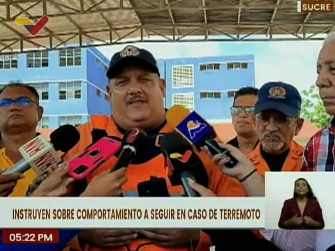 Sucre | Protección Civil realiza simulacro de terremoto en 166 escuelas de la entidad